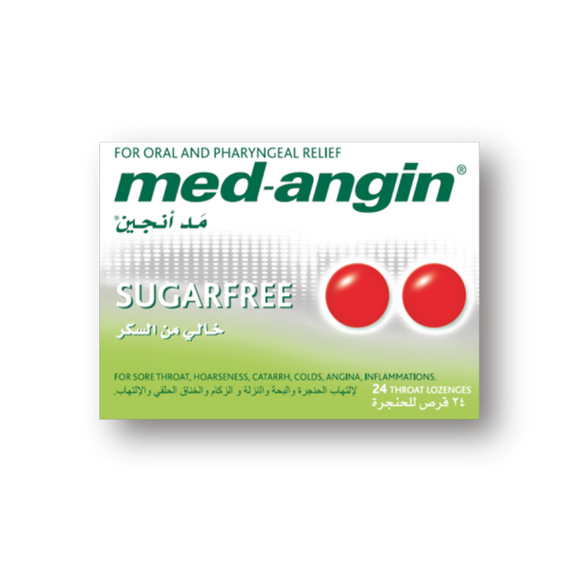 Med-Angin Sugar Free - 24 Lozenges