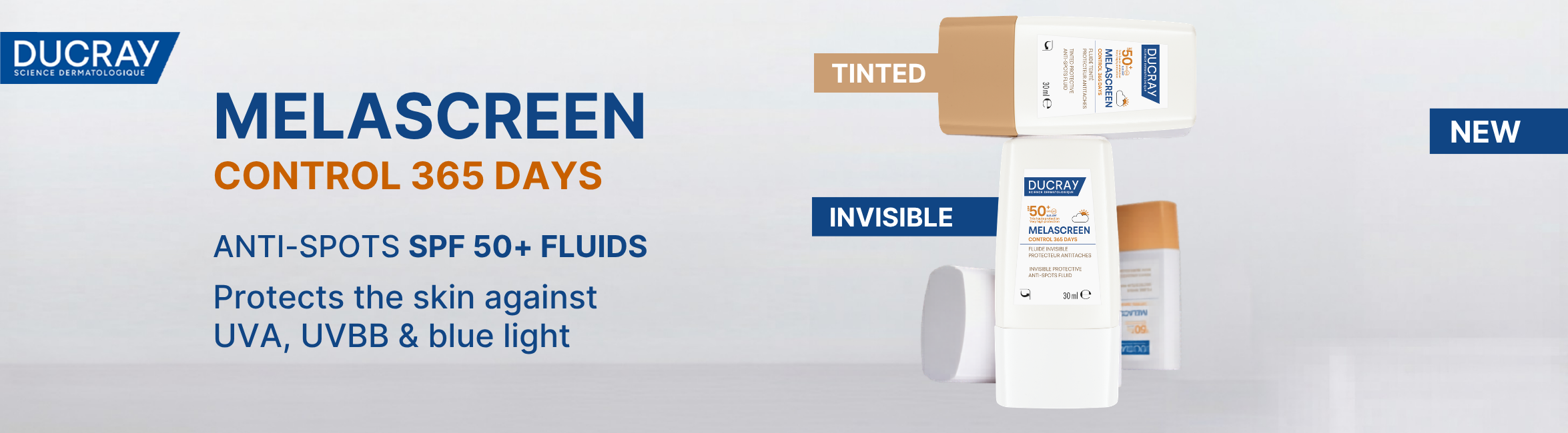 Melascreen tintedinvisible fluid banner   2350 x 650