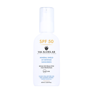 AloeLab Tinted Mineral Shield UV Defense Sunscreen SPF 50 - 60 ml