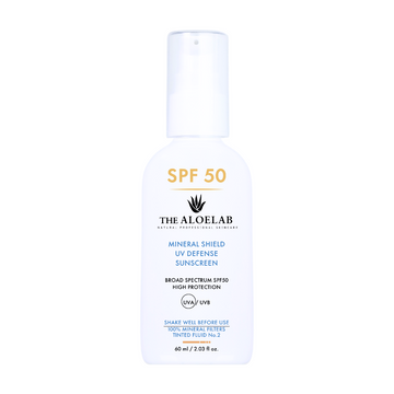 AloeLab Tinted Mineral Shield UV Defense Sunscreen SPF 50 - 60 ml - 0