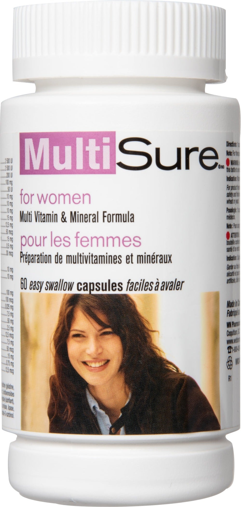 Webber Naturals® MultiSure Women - 60 Capsules