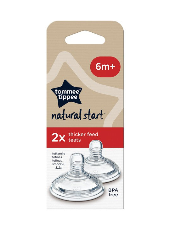 Tommee Tippee Natural Start Teats - 2 Pieces