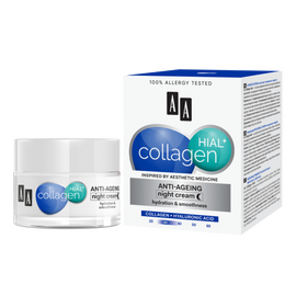 AA Collagen Hial+ Anti-Aging Night Cream - 50 ml