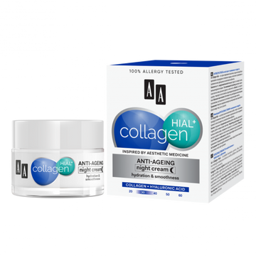 AA Collagen Hial+ Anti-Aging Night Cream - 50 ml