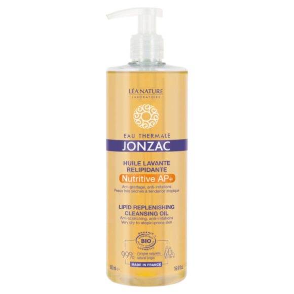 Jonzac Nutritiva AP+ Lipid Replenishing Cleansing OIl - 500 ml