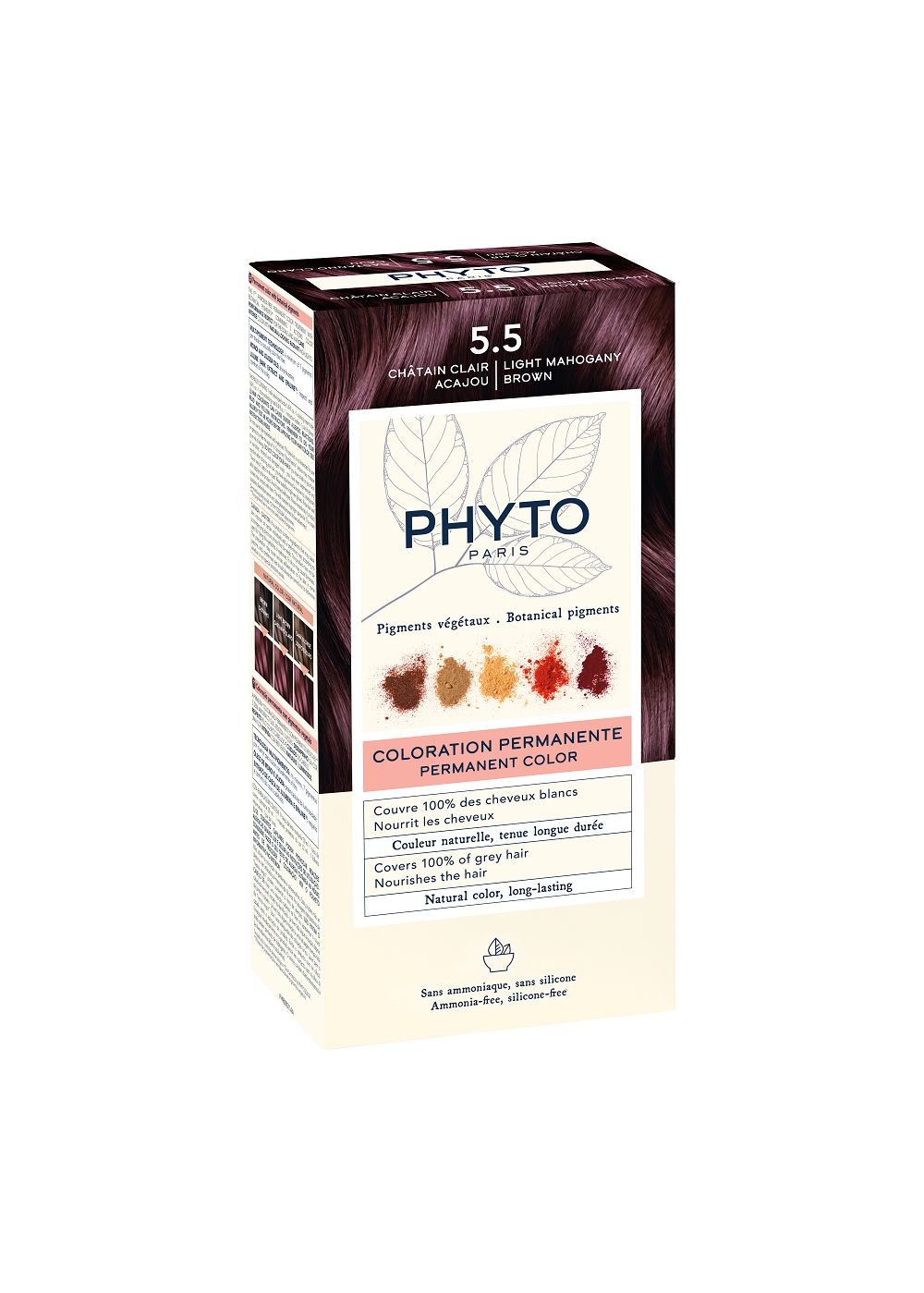 New PhytoColor 5.5 Light Mohangany Brown - 50 ml