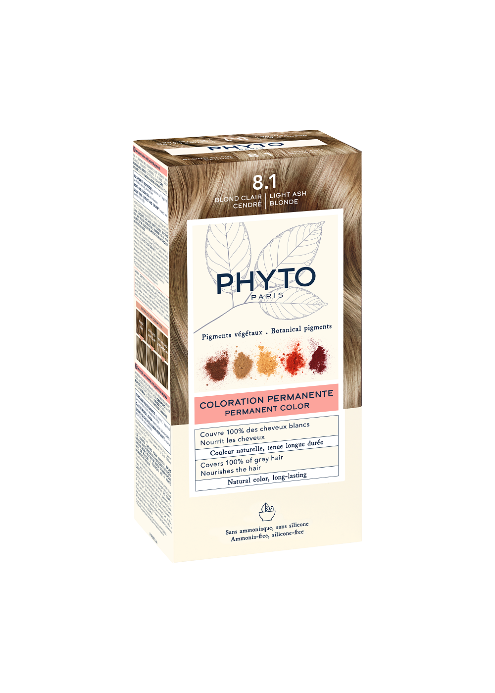 New PhytoColor 8.1 Light Ash Blond - 50 ml
