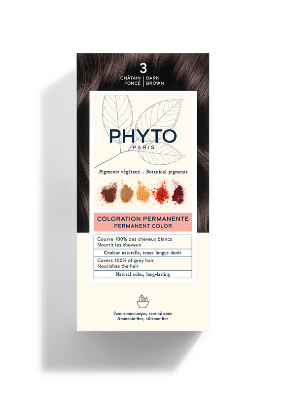 New Phytocolor 3 Dark Brown