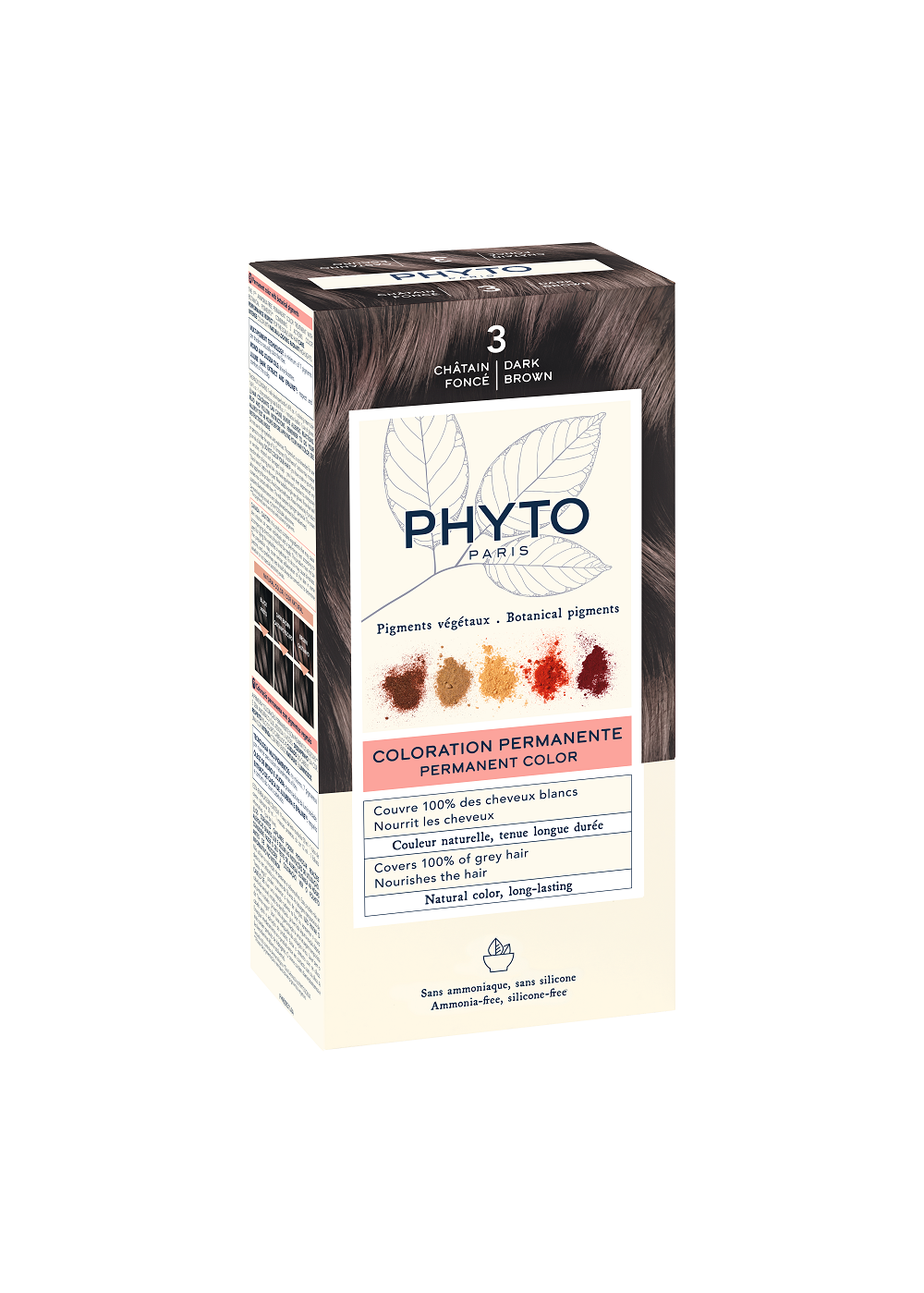 New Phytocolor 3 Dark Brown