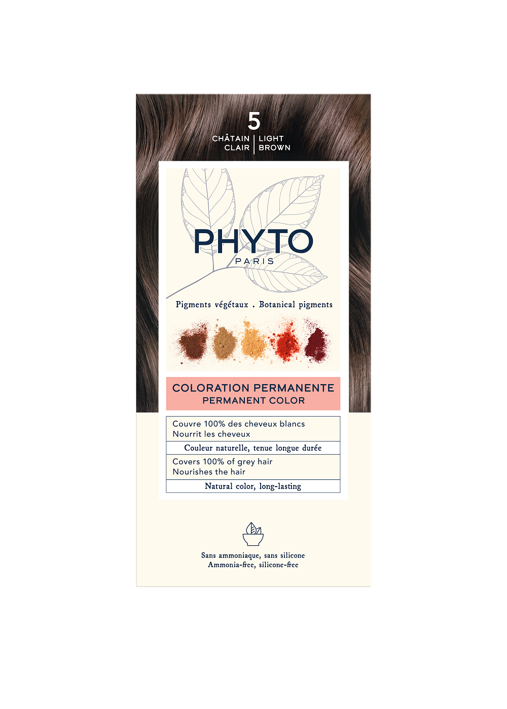New Phytocolor 5 Light Brown