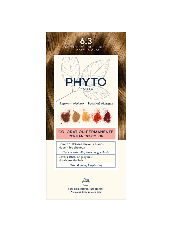 New Phytocolor 6.3 Dark Golden Brown