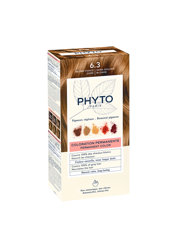 New Phytocolor 6.3 Dark Golden Brown