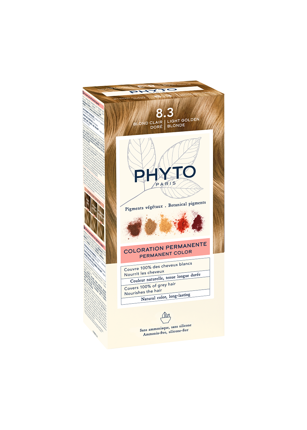 New Phytocolor 8.3 Light Golden Blonde