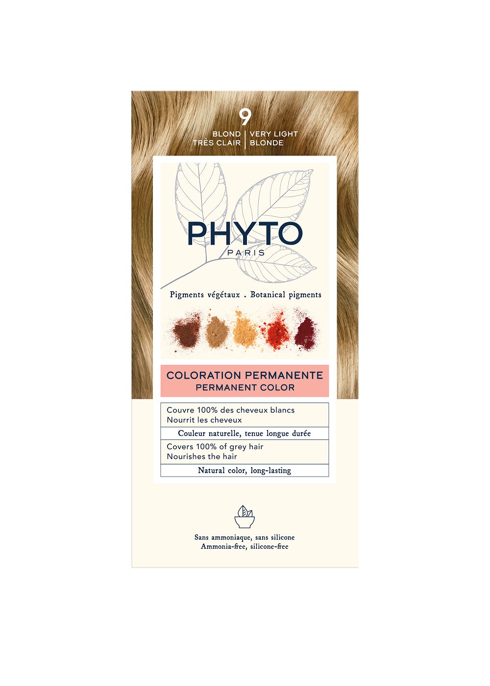 New Phytocolor 9 Very Light Blonde