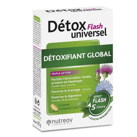 Nutreov Universal Detox Flash 5 Days Triple Action - 10 Tablets