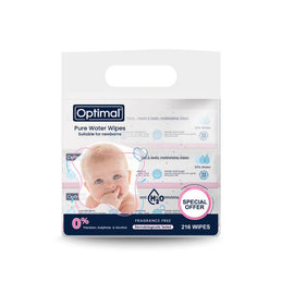 Optimal Pure Water Wipes Pack Of 3