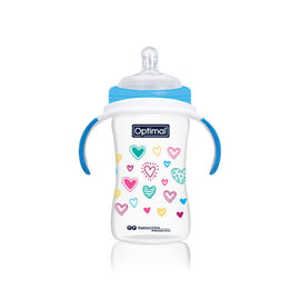 Optimal Extra Wide Neck Feeding Bottle - 240 ml - 0