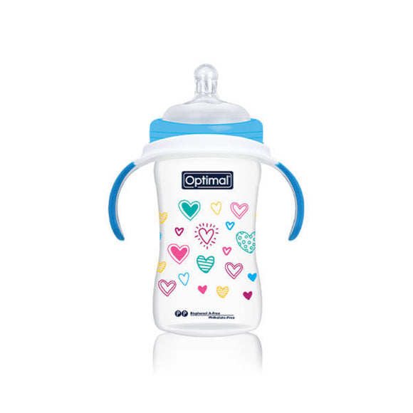 Optimal Extra Wide Neck Feeding Bottle - 240 ml