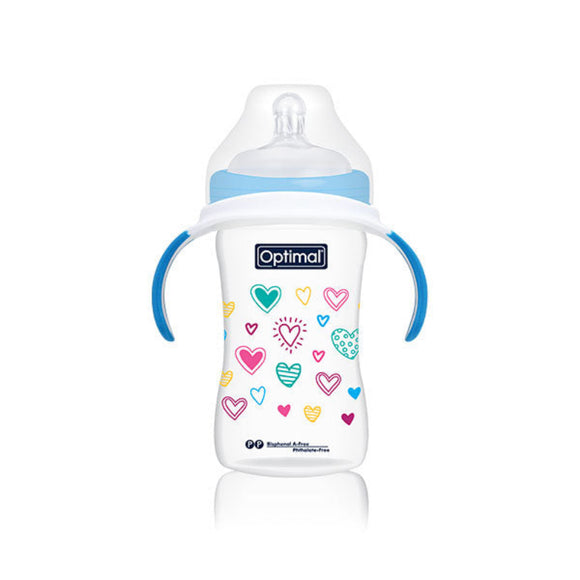 Optimal Extra Wide Neck Feeding Bottle - 240 ml