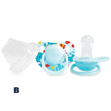 Optimal Round Neck Silicone Pacifier - 0+