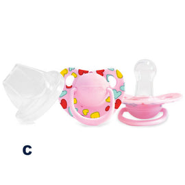 Optimal Round Neck Silicone Pacifier - 0+ - 0