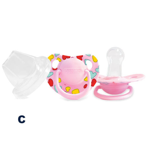 Optimal Round Neck Silicone Pacifier - 0+