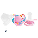 Optimal Round Neck Silicone Pacifier - 0+-3