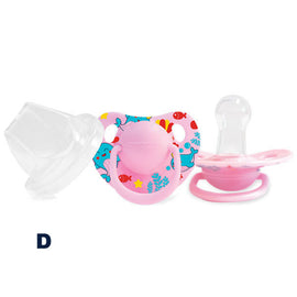 Optimal Round Neck Silicone Pacifier - 0+