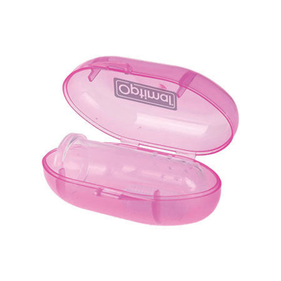 Optimal Finger Silicone Toothbrush/Teether