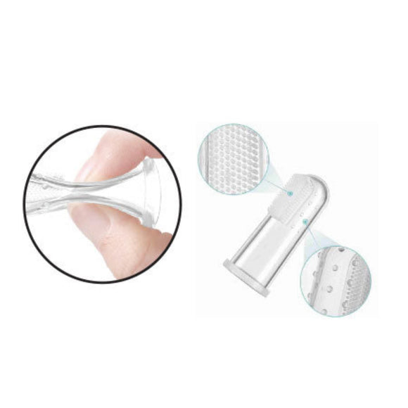 Optimal Finger Silicone Toothbrush/Teether