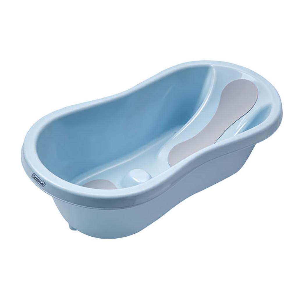 Optimal - Baby bathtub with Anti-slip Recline Pad