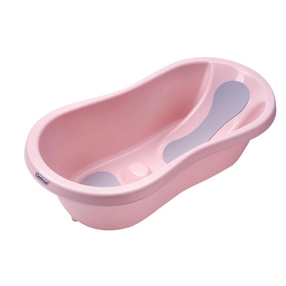 Optimal - Baby bathtub with Anti-slip Recline Pad