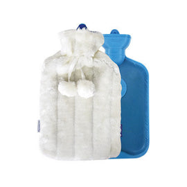 Optimal Rubber Hot Water Bag + Plush cover - 0