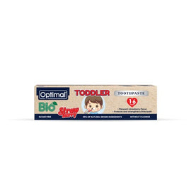 Optimal Toddler Bio Toothpaste 1-6 Years Strawberry - Boy