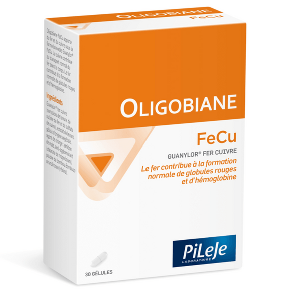 Oligobiane FeCu 30 Capsules . PILEJE