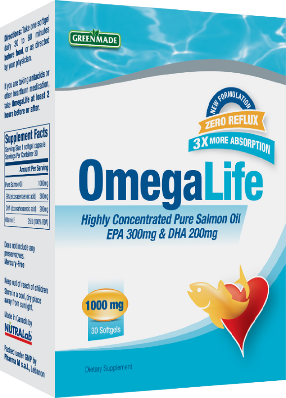 Green Made Omegalife - 30 Capsules