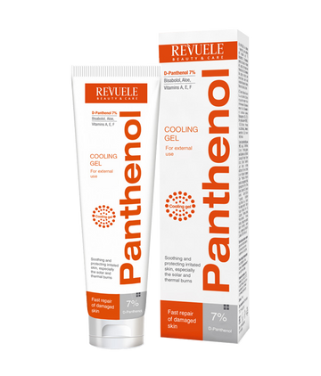 Revuele Panthenol Cooling Gel For Solar And Thermal Burns, 75ml