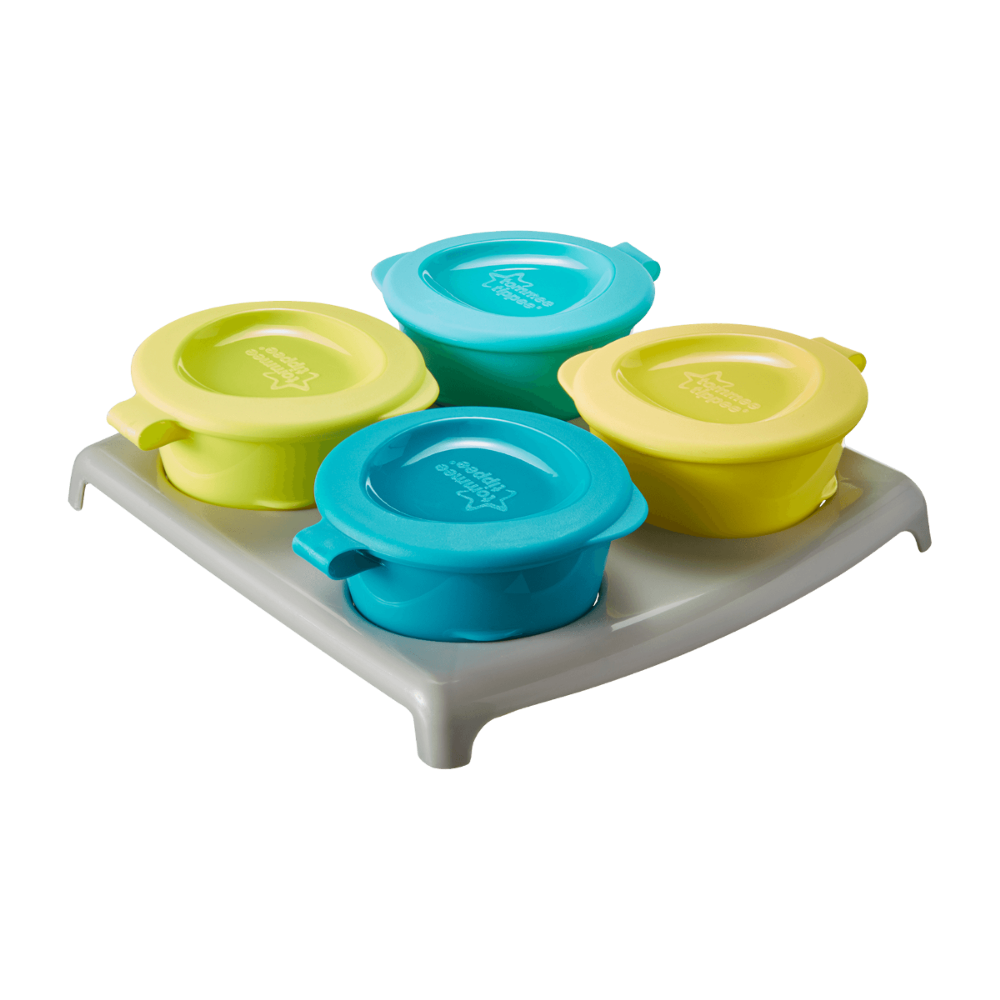 Tommee Tippee Pop Up Freezer Pots & Trays - 4m+