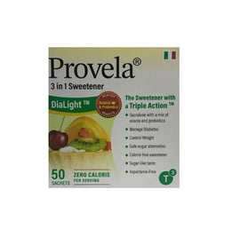 Provela 3 in 1 Sweetener - 50 Sachets