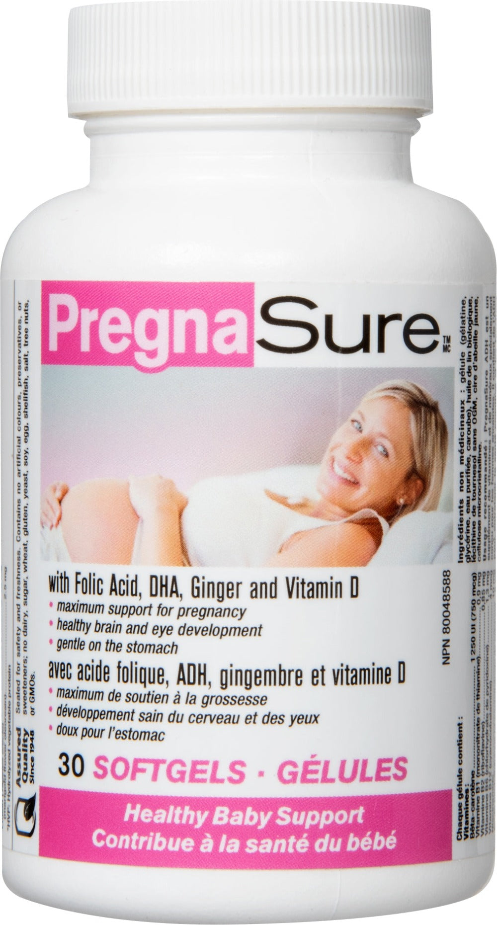 Webber Naturals PregnaSure DHA-30 Softgels