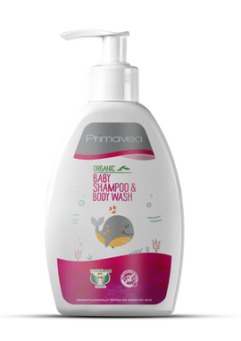 Primavea Organic Baby Shampoo & Body Wash 300 ml