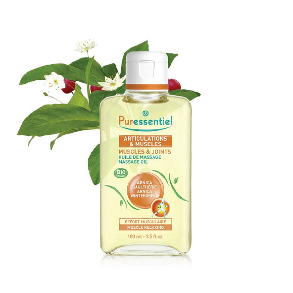 Puressentiel Organic Massage Oil Muscular Effort -100ml