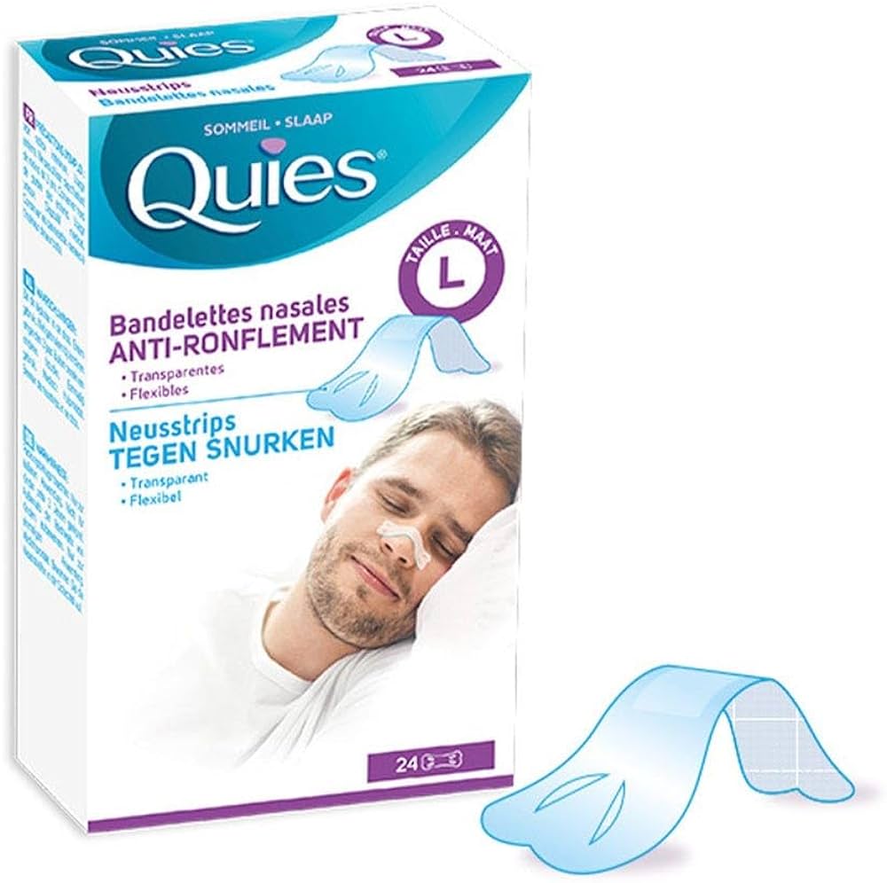 Quies Anti-Snoring Nasal Strip - 24  Strips