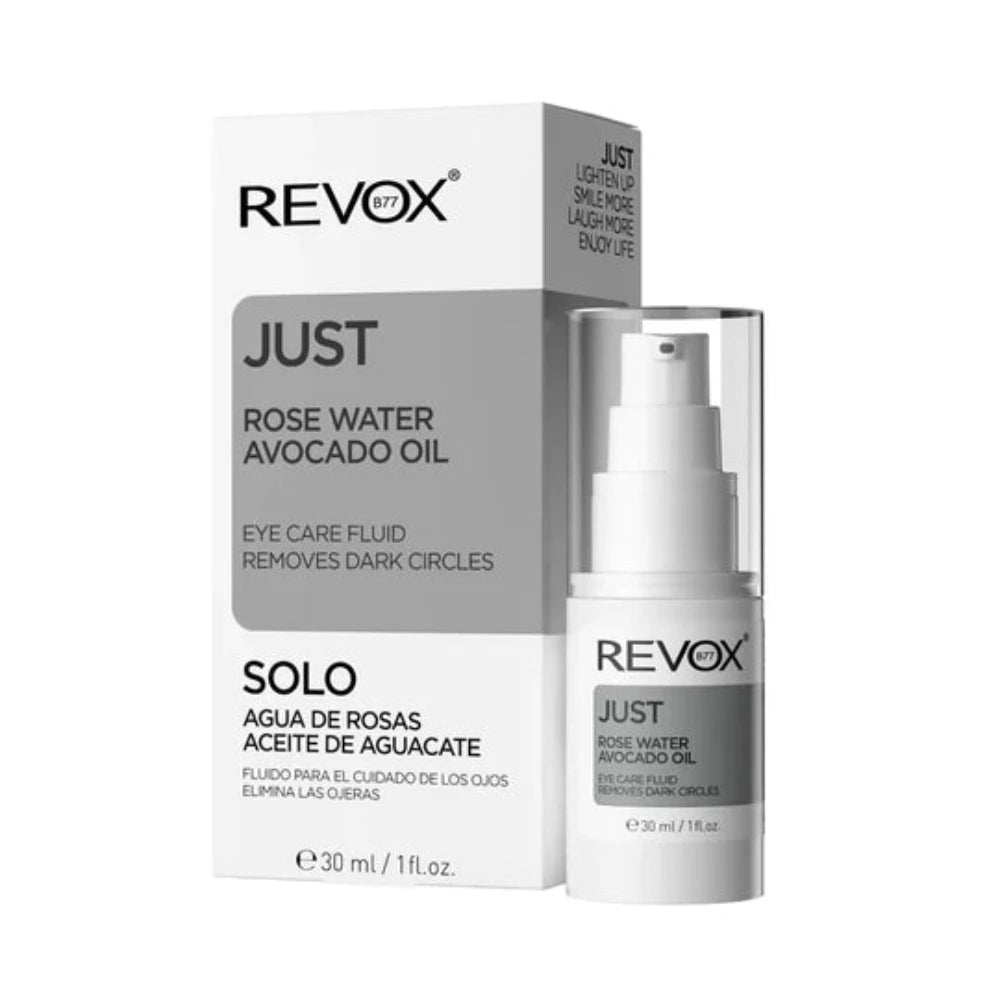 REVOX JUST Rose Water Avocado Oil Eye Care Fluid