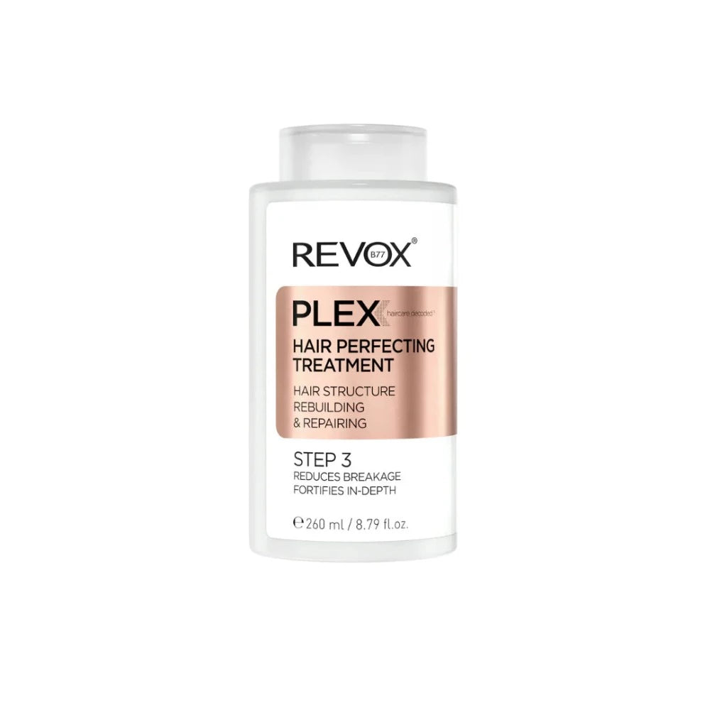REVOX PLEX  Hair Perfecting Treatment. Step 3