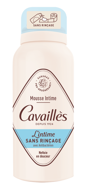 Roge Cavailles Anti Bacterial Intimate Foam Without Rinsing - 100 ml