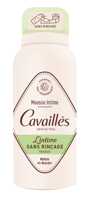 Roge Cavailles Moisturising Intimate Foam Without Rinsing - 100 ml