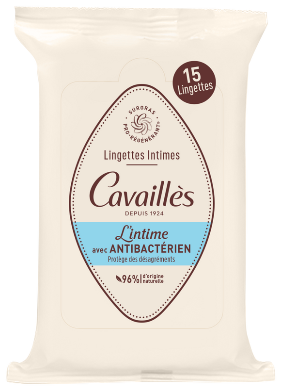 Intimate Wipes With Antibacterial Agent X15