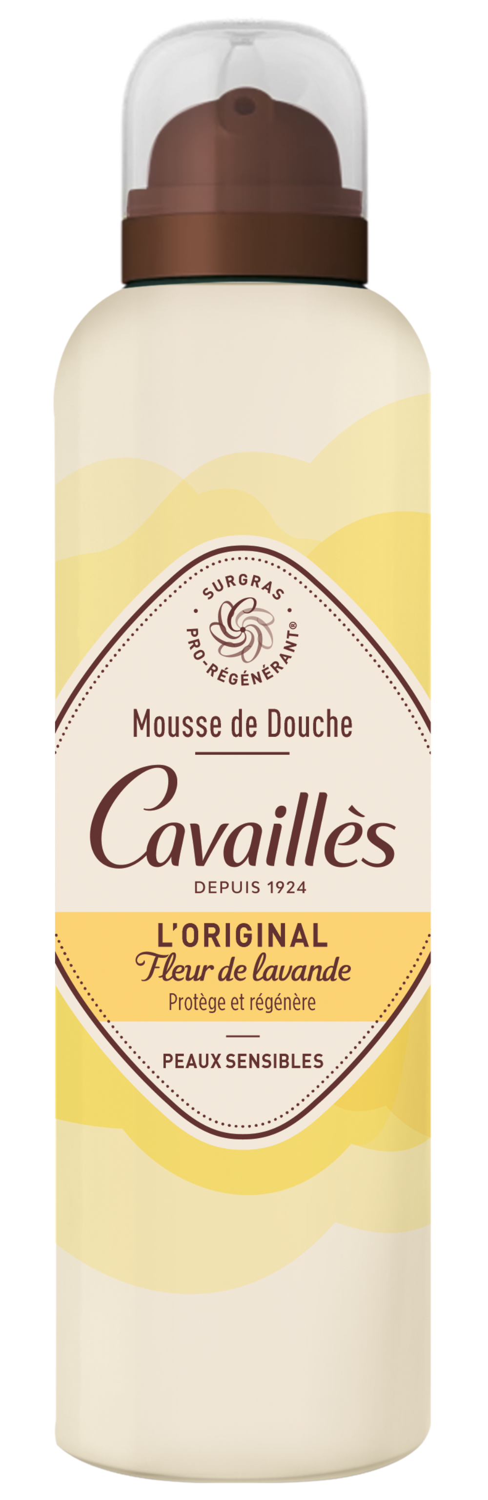 Roge Cavailles Lavender Pulp Shower Foam - 200 ml