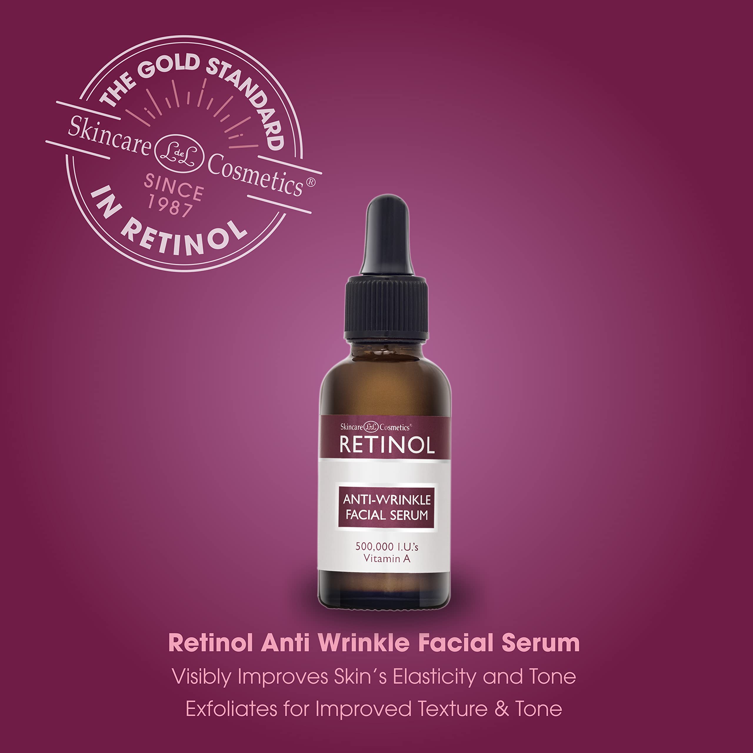 Retinol Anti-Wrinkle Facial Serum - 30 ml